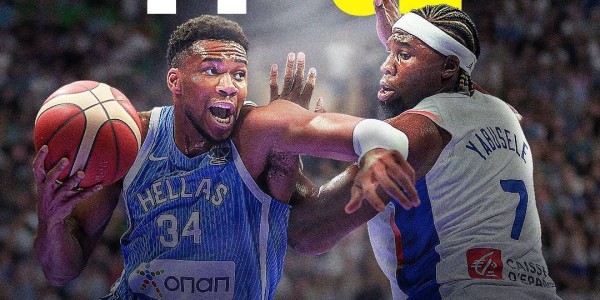 热身赛-字母哥空砍20分丽萨谢14+5 法国胜希腊