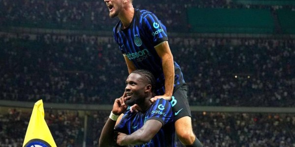 一场5-0踢出意甲惨案，国米新帅创历史，超级后卫独造两球