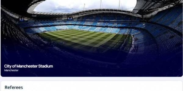 曼城vs那不勒斯欧冠裁判：德国裁判团领衔，兹瓦耶担任主裁